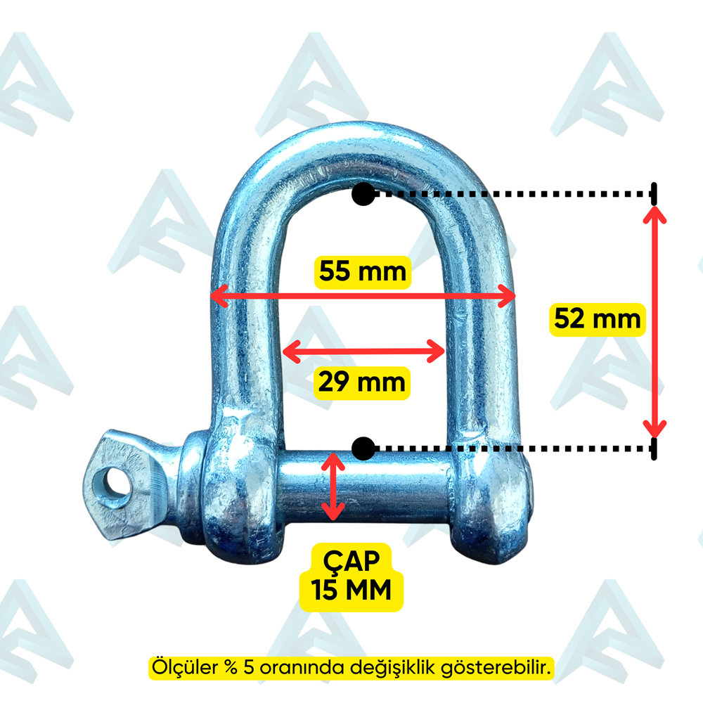 16 MM 5/8 ZİNCİR KİLİDİ