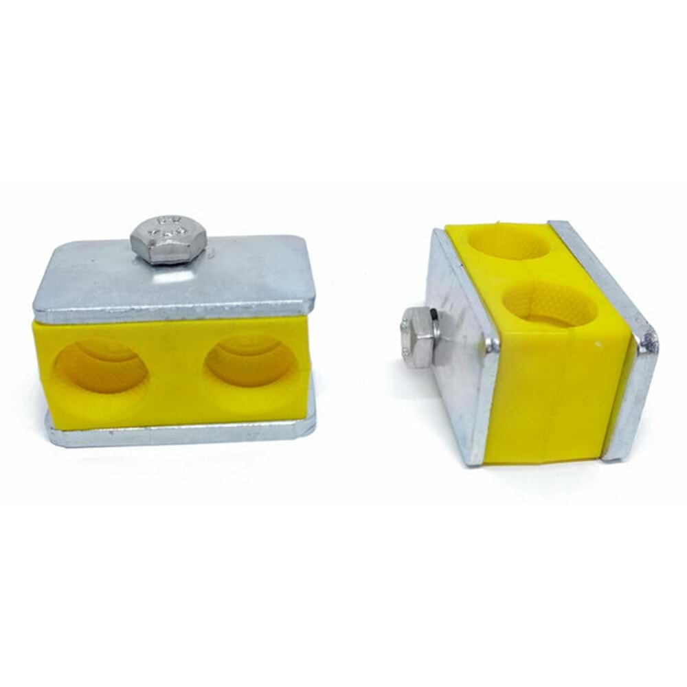 14 MM İKİZ TİP TESİSAT BORU KELEPÇESİ