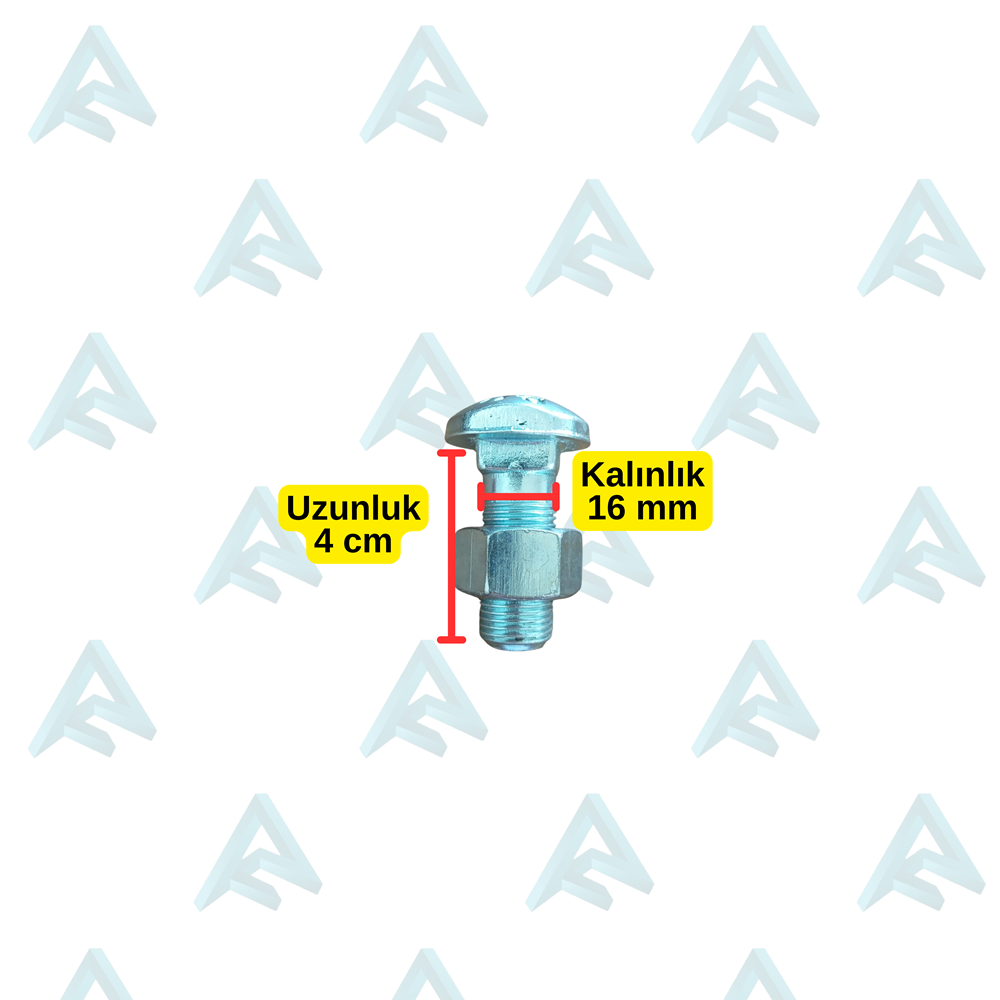 FIAT KISA JANT CİVATASI -SOMUNLU