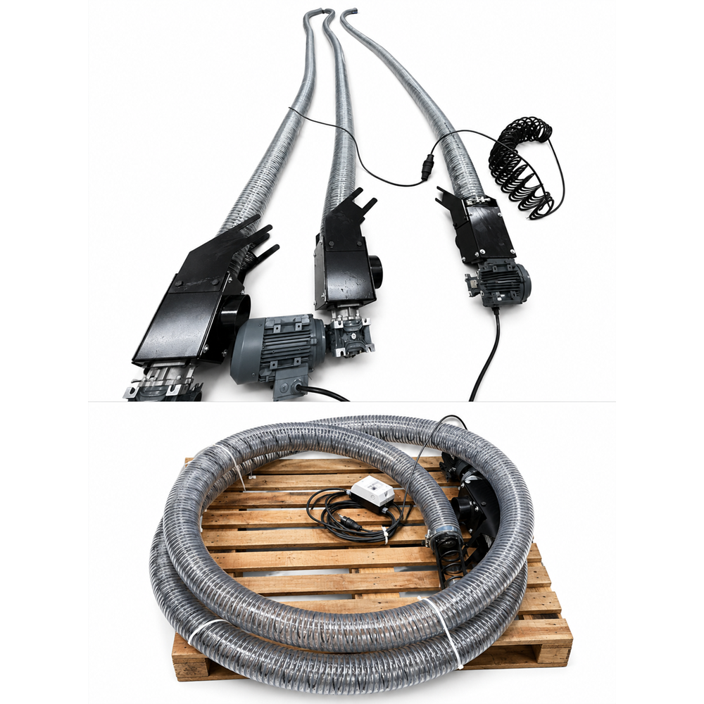 ESNEK HELEZON ÇAP 100 MM BOY 8 METRE ELEKTİRİKLİ