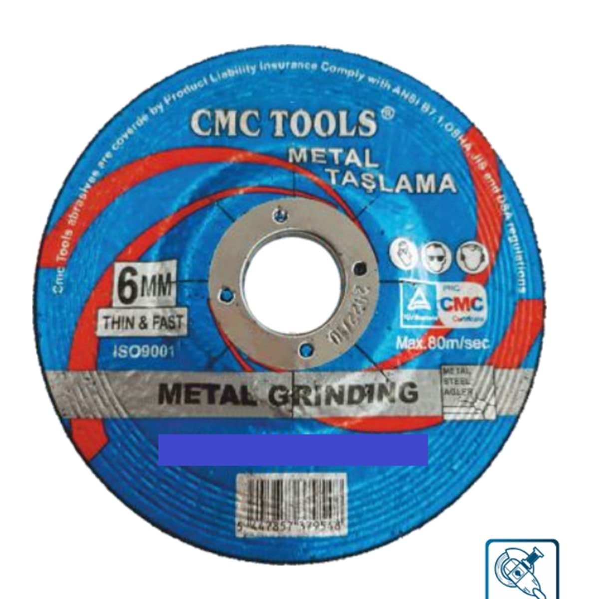 CMC 180*8.0*22 mm METAL TAŞLAMA