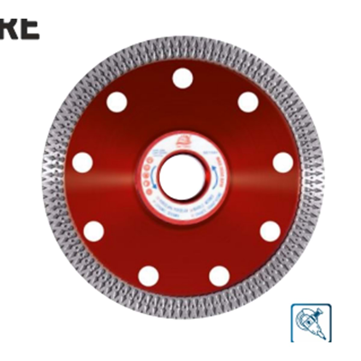 CMC 115*1.1*22 mm TURBO İNCE ELMAS TESTERE