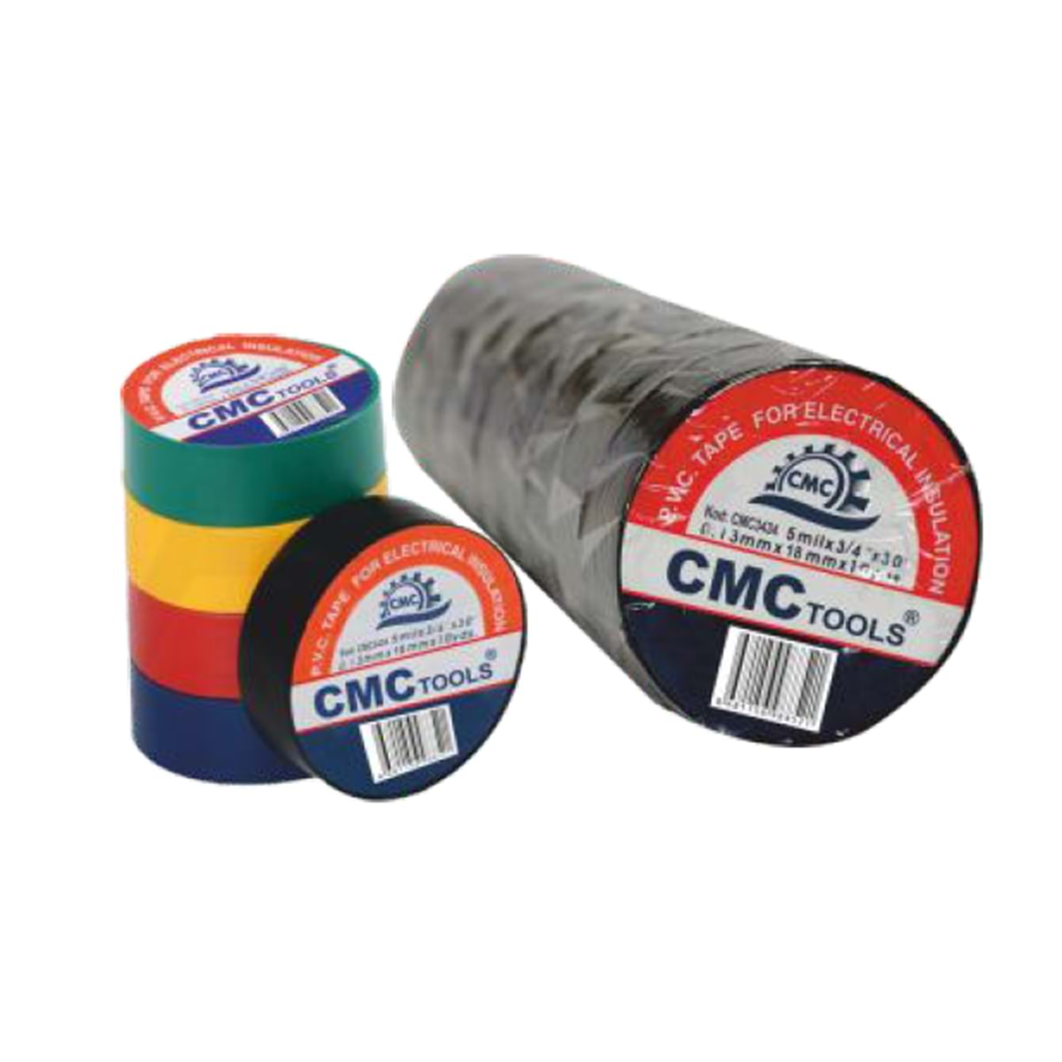 CMC 18x6 YARDS SİYAH ELEKTİRİK BANDI (İZOLE BANT)