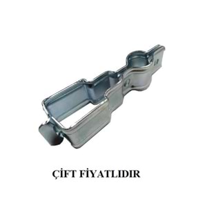 30X30 2 DELİKLİ METAL KELEPÇE