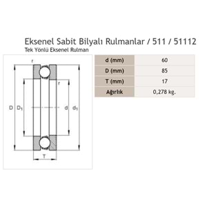51112 RULMAN