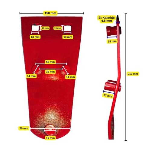 135 LİK TAMBURLU TAŞIYICI LAMA ÖNALLAR TİPİ (3 PİMLİ)