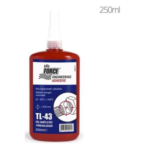 EMS FORCE CİVATA SABİTLEYİCİ TL-43 250 ML