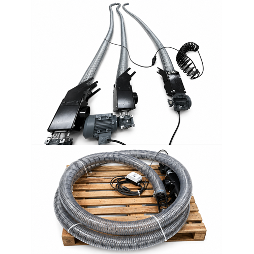 ESNEK HELEZON ÇAP 100 MM BOY 8 METRE ELEKTİRİKLİ