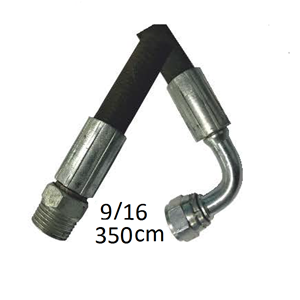 9/16-R1 350 CM TEK DİRSEK-ERKEK (JAKA GÖRE)HİDROLİK HORTUM