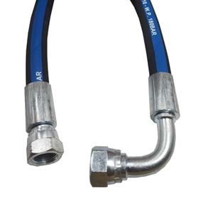 5/8-R1 70 CM TEK DİRSEK-DÜZ HİDROLİK HORTUM